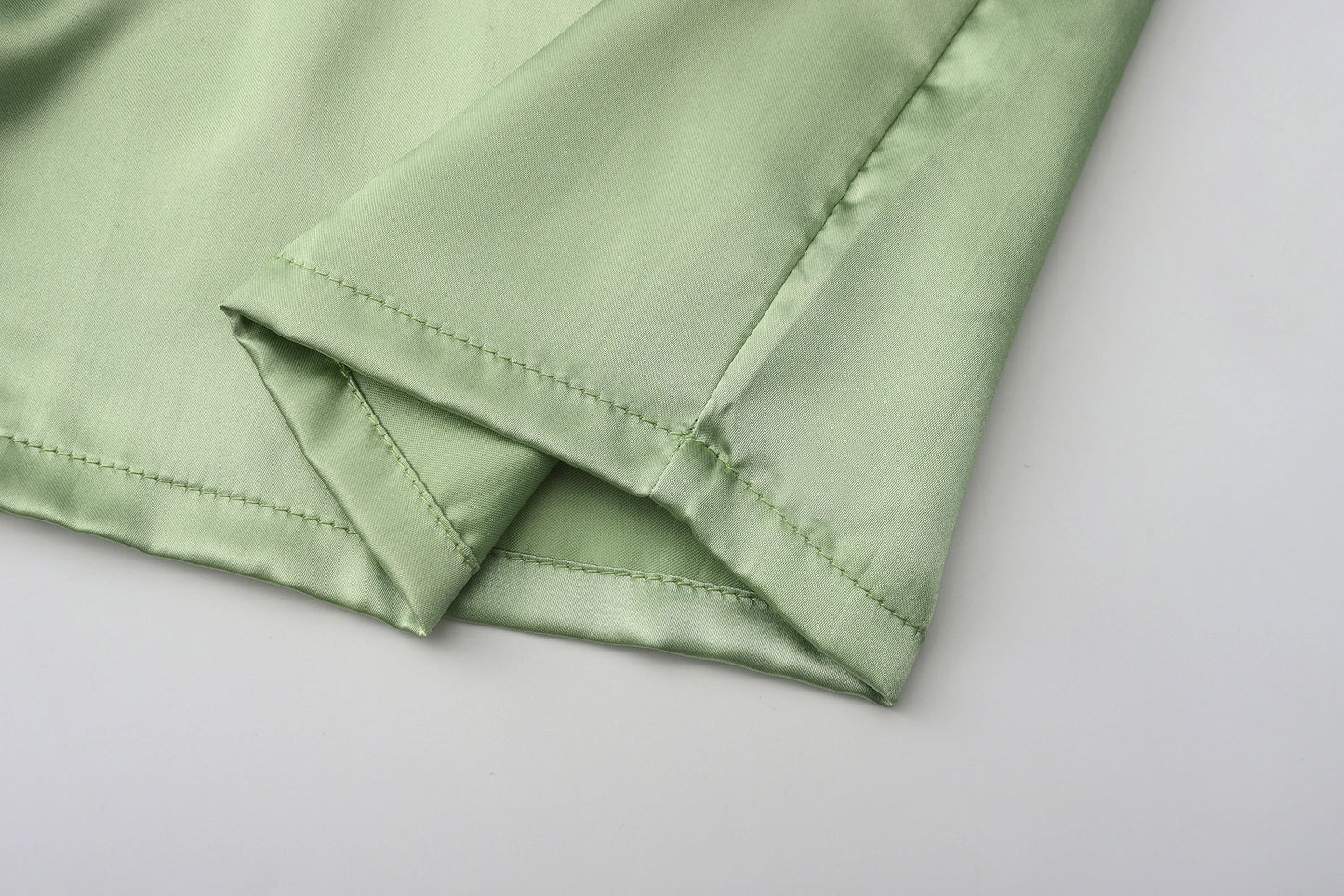 Satin Silk Robes Plus Size Wedding Bathrobe Bride Bridesmaid Mother Maid of Honor Gown Women Clothing Sleepwear Sage Green