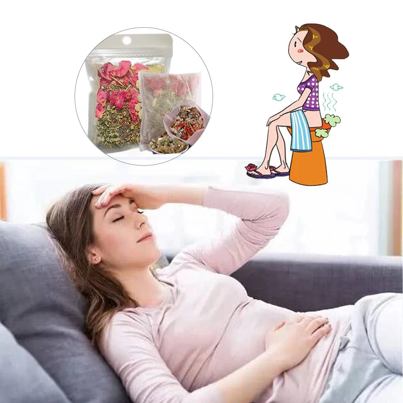 5 Packs Yoni Steam 100% Chinese Herbal Medicine Vaginal Detox Bath Vagina Care Douche Yoni SPA Feminine Hygiene Product Health