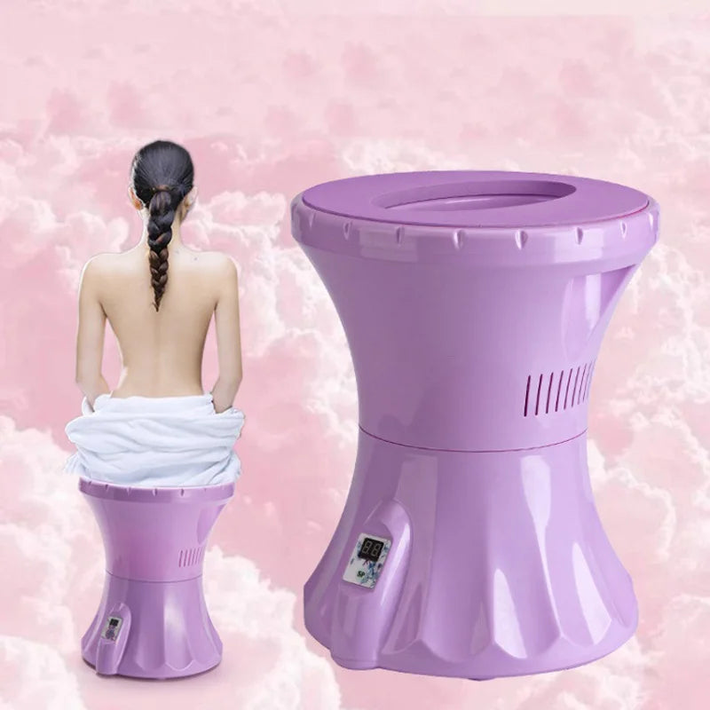 Vaginal Spa Yoni Steam Seat Sitz Bath Moxibustion Herbal Steamer V Steam Kit Fumigation Instrument For Hips Post-Partum Care