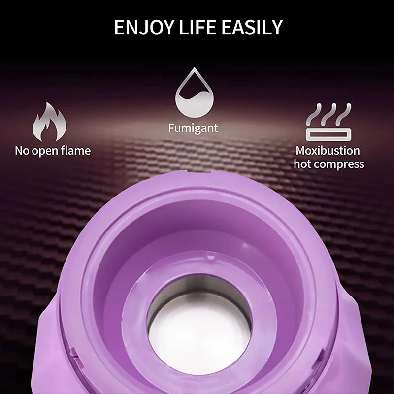 Vaginal Spa Yoni Steam Seat Sitz Bath Moxibustion Herbal Steamer V Steam Kit Fumigation Instrument For Hips Post-Partum Care