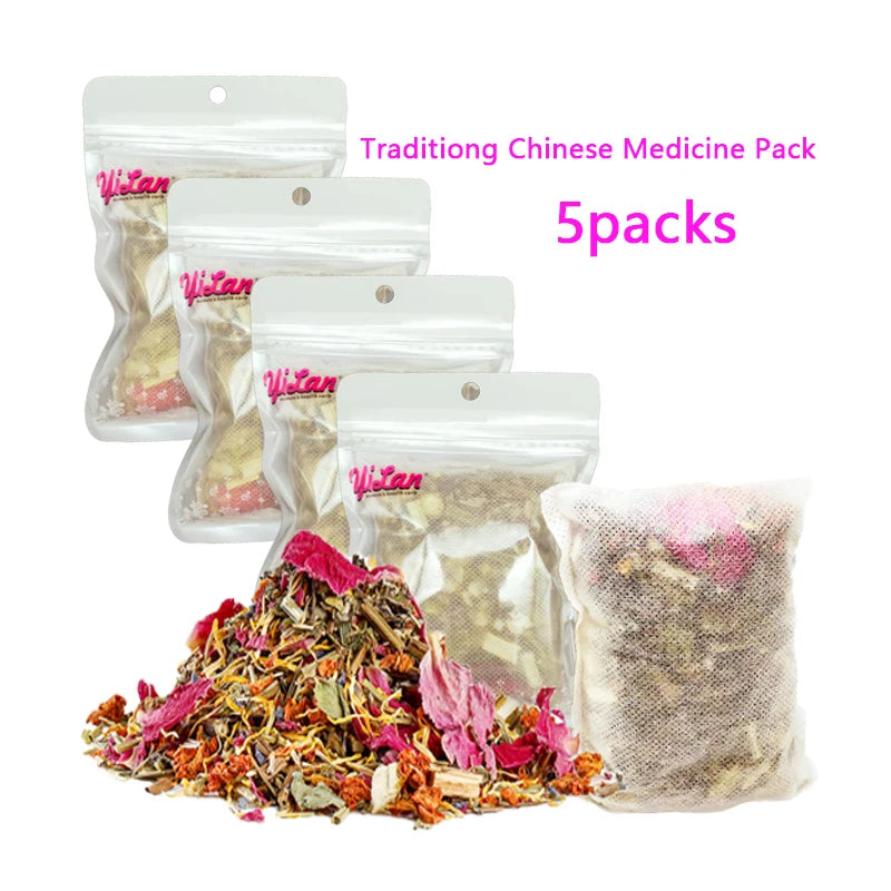 5 Packs Yoni Steam 100% Chinese Herbal Medicine Vaginal Detox Bath Vagina Care Douche Yoni SPA Feminine Hygiene Product Health