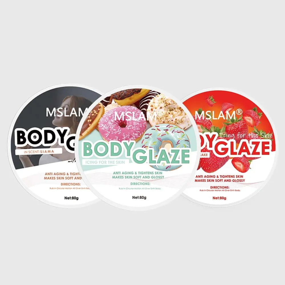 Body Glaze Body Butter Whipped for Women Moisturizer for Women Anti Aging Body Cream Leaves Skin Soft