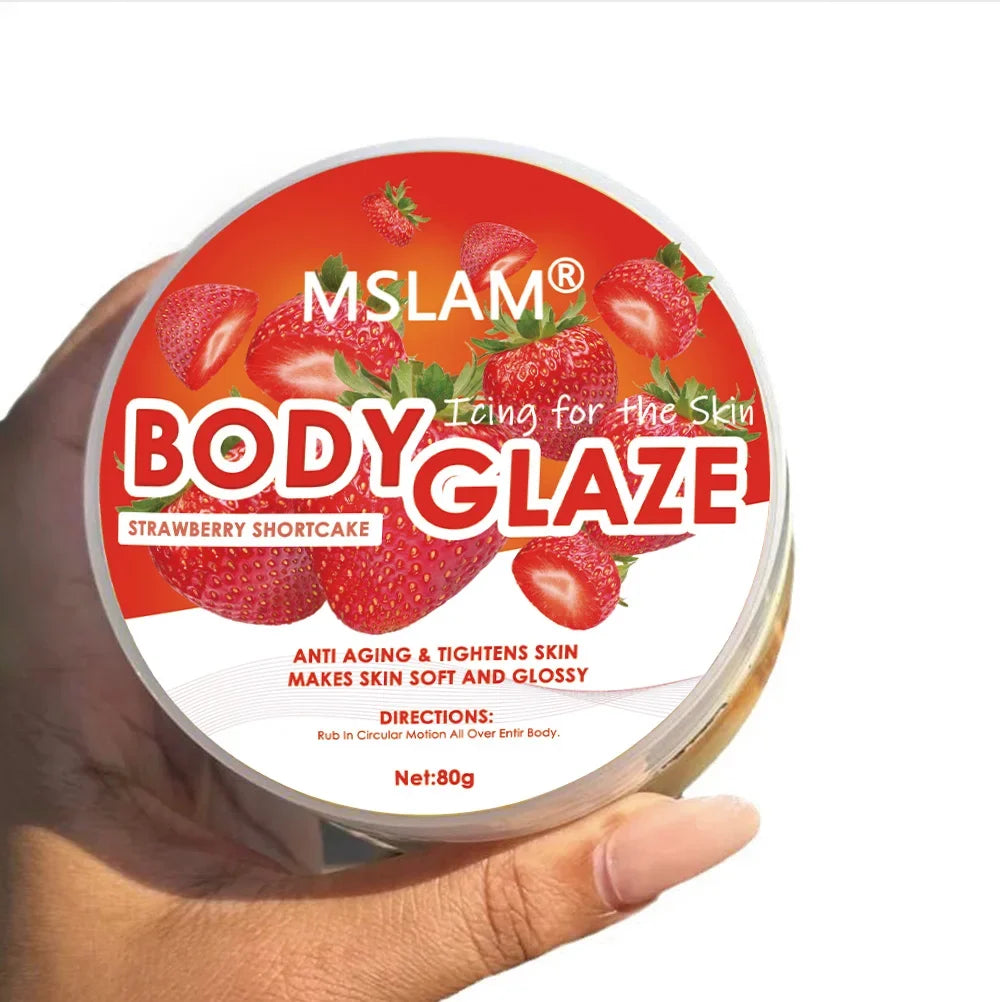 Body Glaze Body Butter Whipped for Women Moisturizer for Women Anti Aging Body Cream Leaves Skin Soft